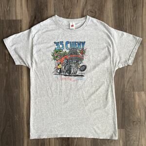 Vintage Rat Fink T-Shirt Men's Size L Ed Roth 2008 Hotrod Cartoon Chevy Chevelle